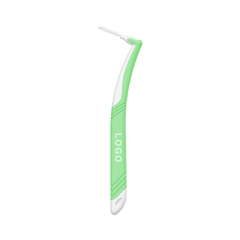 L Shape Colorful Orthodontic Meet USA Standards Classic Interdental Brushes, Stainless Steel Wire Interdental Brushes