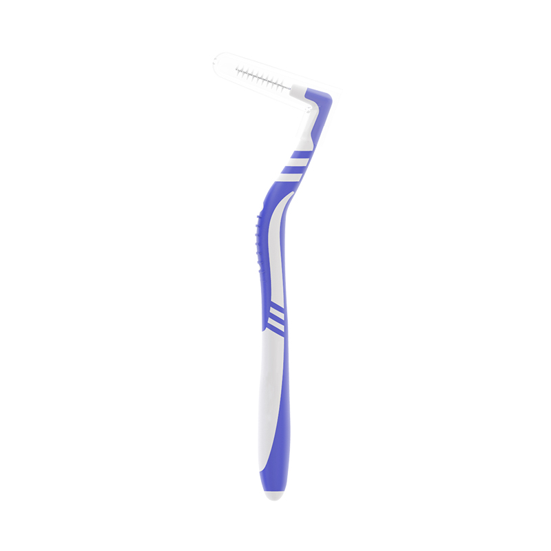 L Shape Colorful Orthodontic Meet USA Standards Interdental Brushes, Stainless Steel Wire/Nylon Interdental Brushes