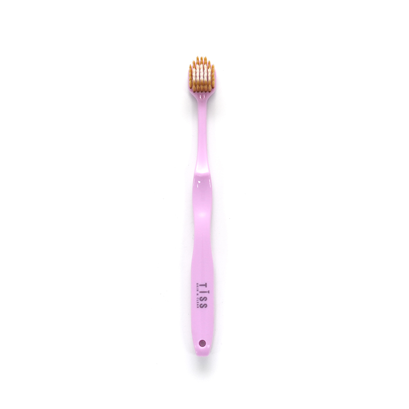 PP Streamlined Handle Ultra-fine Soft PBT Bristle Adult Deep Cleaning Wide BrushHead Toothbrush