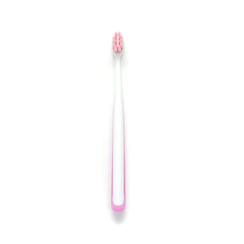 PP/TPE Handle Ultra-fine Soft PBT Bristle Adult Deep Cleaning Mini BrushHead Toothbrush
