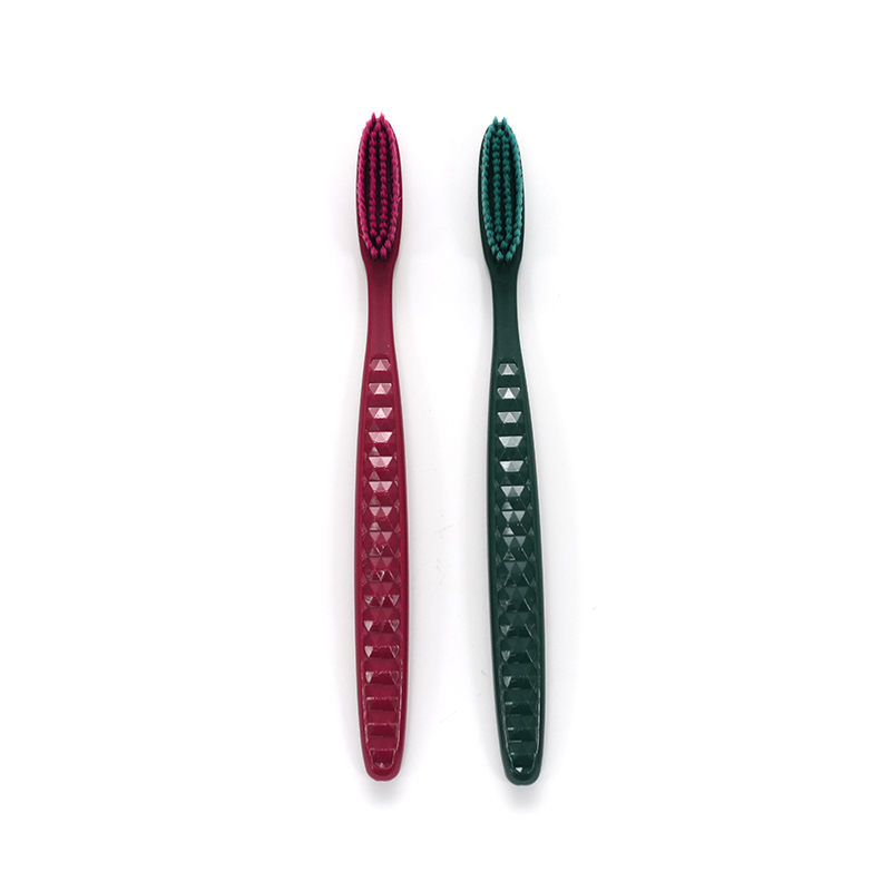 PP Diamond Style Handle Ultra-fine Soft PBT Sharpened Bristle Adult Deep Cleaning Meet USA Standards Toothbrush