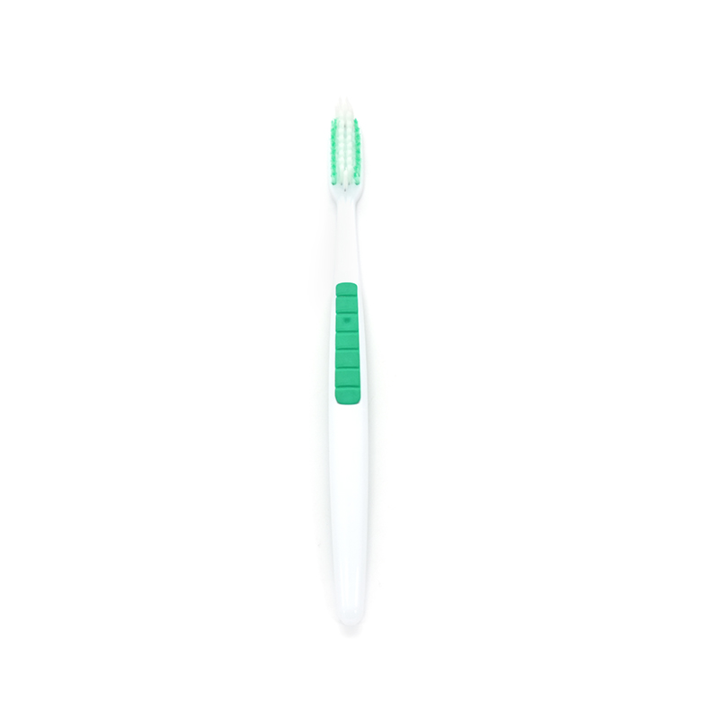 PP/TPE Handle PBT Bristle Adult Long-Brush Head Deep Cleaning Toothbrush