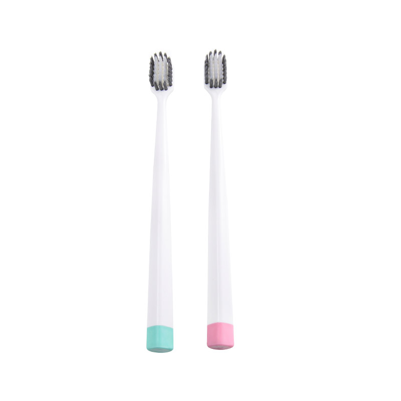 PP handle, soft two-color bristles, adult cleaning toothbrush PP handle, soft two-color bristles, adult cleaning toothbrush